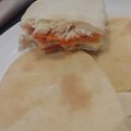 El cooksnap de Nancy Capurro cuando hizo Pan para sándwich tipo árabes 😋👌.