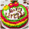 صورة من أميرة الصمت أميرة الصمت، شاركها بعد تجربة وصفة كيك رائعة وهشة ((طريقةصوص الفراولة لتزين الكيكة))😍