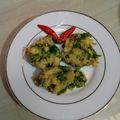 Cooksnap dari Riatini 2019 untuk resep Perkedel bayam (Tahu ayam bayam)
