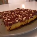 El cooksnap de cristina cuando hizo Pastel de zanahoria con cobertura de chocolate.