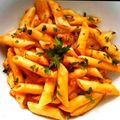 Sneha Patel's cooksnap of when they made રેડ સોસ પાસ્તા (Red Sauce Pasta recipe in Gujarati).