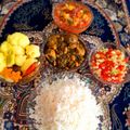 کوک اسنپ حکیمه 👑لر👑 بعد از امتحان کردن قرمه سبزی با گوشت مرغ و لوبیا چیتی.