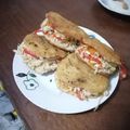 El cooksnap de Jhoan D cuando hizo Arepas rellenas de pollo y vegetales.