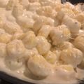 Kóródi Lívia Cooksnap-ja, amikor elkészítette a(z) Négysajtos gnocchi villámgyors tartalmas ebéd homeoffice idejére receptet.