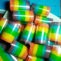 Cooksnap dari salty_fishy untuk resep STEAM RAINBOW CAKE