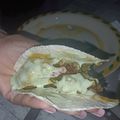 El cooksnap de Sabrina Urbina cuando hizo Cerdo con verduras para wok o tacos.
