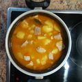 El cooksnap de Mikel García cuando hizo Marmitaco.