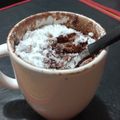 El cooksnap de Natalia Daniela Griffiths cuando hizo Torta en taza sin huevos.