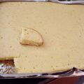 El cooksnap de Leticia Lagreca cuando hizo Fainá de queso.