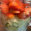 El cooksnap de Regina Ramos cuando hizo Agua detox.
