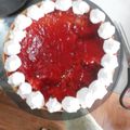 El cooksnap de Andreina Rodriguez cuando hizo Cheesecake con frutas.