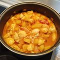 El cooksnap de Silvia Cebrian cuando hizo Estofado de patatas con rape.
