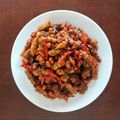Cooksnap dari Ria Mamanya Tata untuk resep 897. Kering Tempe Teri Pedas Manis