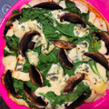 El cooksnap de geri : @geri.simon en Instagram cuando hizo Pizza light de avena al microondas  fácil y rápida 💪💁🏻🍕 masa de pizza 1 2 3.