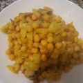 El cooksnap de Ángela Franco Portillo cuando hizo Garbanzos con calabacín y champiñones.