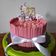 Cooksnap dari Meike untuk resep Pocky Bday Cake #Tiramisu Egg Drops mixed Spongecake Chocolate Base Cake#