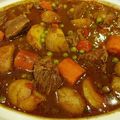 Dedan Dean's cooksnap of when they made Beef Stew with potatoes.