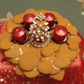 liliom1229 Cooksnap-ja, amikor elkészítette a(z) Adventi mézeskalács koszorú receptet.