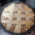 El cooksnap de Krissalis cuando hizo Apple pie (tarta de manzana).