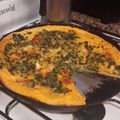 El cooksnap de mfminio cuando hizo Tarta de calabaza, acelga y queso.