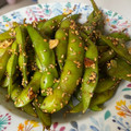 El cooksnap de Andrea yo misma cuando hizo Edamame fácil.