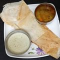 Poulomi Bhattacharya's cooksnap of when they made ধোসা(dhosa recipe in bengali).