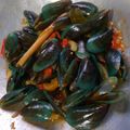 Cooksnap dari Herfina Imandania untuk resep 156.Kerang hijau Saos padang