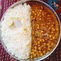 Payal Kabra का कुकस्नैप जब उन्होंने छोले चावल (chole chawal recipe in Hindi) बनाया था।