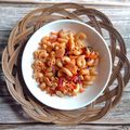 Cooksnap Lily Suryani Mohd Ali semasa beliau membuat Macaroni Goreng Pedas.