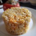 El cooksnap de Paola cuando hizo Arroz con quinoa y zanahoria.