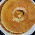 El cooksnap de Eliana Avila cuando hizo Flan de leche condensada.