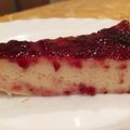 El cooksnap de marina cuando hizo Tarta de queso al horno.