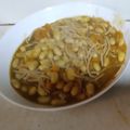 El cooksnap de monica De La Fuente cuando hizo Porotos con Riendas.