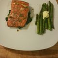 Staytay's cooksnap of when they made Bourbon Grilled Salmon.