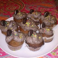 El cooksnap de Elena cuando hizo Cupcakes de Oreo (con buttercream de chocolate blanco/buttercrea.