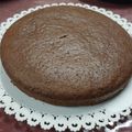 El cooksnap de Priscila cuando hizo Torta Loca de Chocolate.