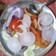 Shmi deol का कुकस्नैप जब उन्होंने सलाद (salad recipe in Hindi) बनाया था।