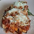 El cooksnap de MarMel cuando hizo Canelones de berenjena con relleno de ricotta y espinacas.