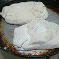 El cooksnap de Patricia Di Bitetto cuando hizo Pizza rolls de queso de cabra, pera y nueces en airfryer.