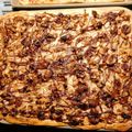 Christina Hoos's cooksnap of when they made Süßer Flammkuchen mit Banane und Schokocreme.