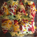 El cooksnap de Amanda Sierra Leciñena cuando hizo Pimientos del piquillo rellenos de calabacín y queso de cabra.