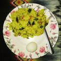 Jyotshna Vishal Khadatkar's cooksnap of when they made कांदा पोहे (kanda pohe recipe in marathi).