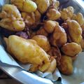 El cooksnap de Daniela Perez cuando hizo Buñuelos dulces.
