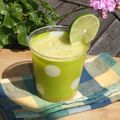 El cooksnap de Cuqui Bastida cuando hizo Agua de limón y pepino 🍋🥒🍋🥒🍃.
