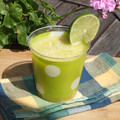 El cooksnap de Cuqui Bastida cuando hizo Agua de limón y pepino 🍋🥒🍋🥒🍃.