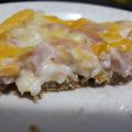 El cooksnap de Silvana Lima cuando hizo Tarta de choclo y jamón con masa de avena.