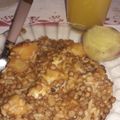 El cooksnap de Karina Laroux cuando hizo Guiso de lentejas y arroz!.