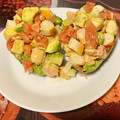 El cooksnap de Esperanza cuando hizo Aguacate relleno.