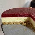 El cooksnap de Luciana Lavechia cuando hizo Cheesecake de frutillas.