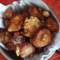 El cooksnap de Clementina Muñiz cuando hizo Buñuelos de banana o manzana.